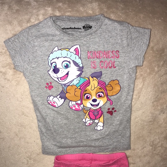 Nickelodeon Paw Patrol top and cat & Jack shorts 3T 💕 - Picture 2 of 7